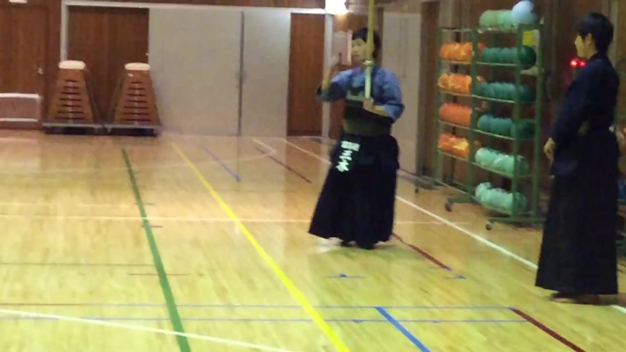 002 振り下ろしを早く 正面打ち （指導）